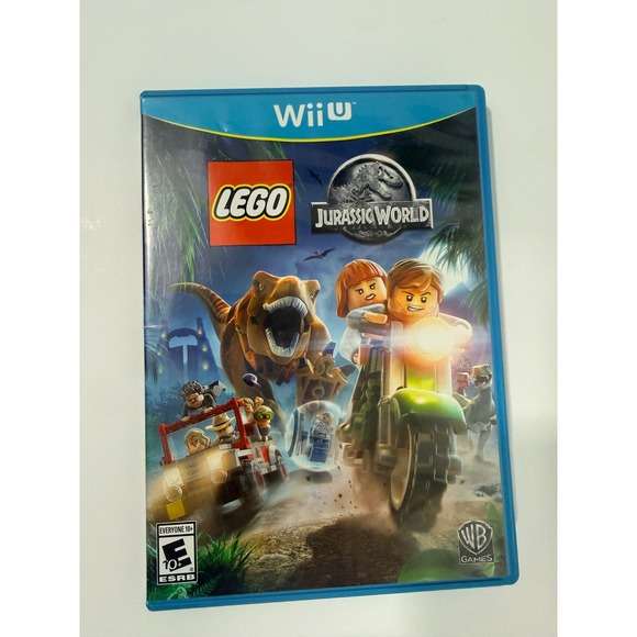 Lego Other - LEGO Jurassic World Video Game Wii U OS Blue Good Complete CIB 0240